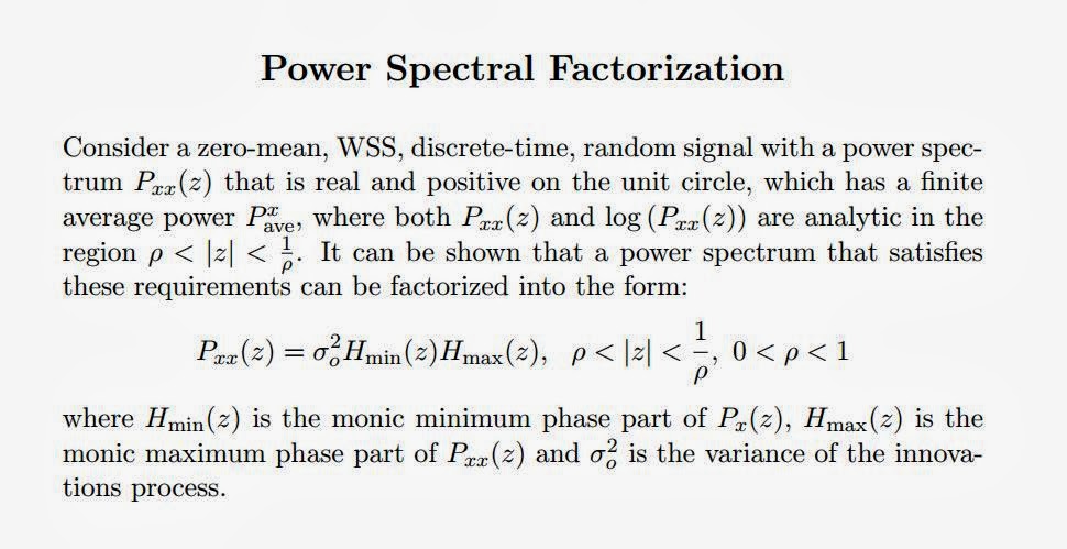M E Communication Systems: UNIT I DISCRETE RANDOM SIGNAL PROCESSING answers