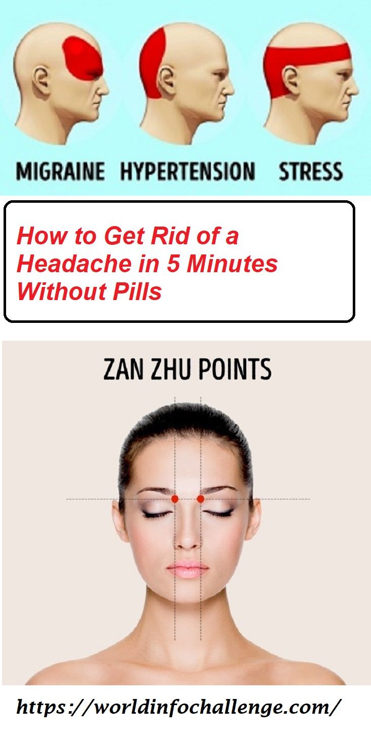 All Healthy Living Blog How To Get Rid Of A Headache In 5 Minutes