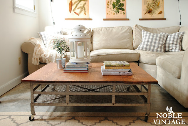 industrial car carrier top coffee table