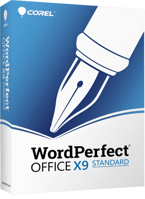 WordPerfect Office X9 - Standard Edition, The Legendary Office Suite