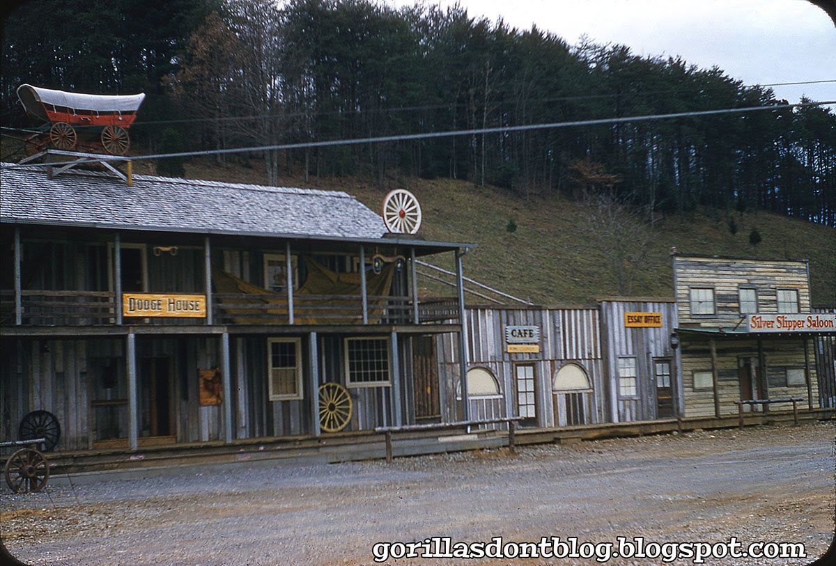 GORILLAS DON'T BLOG Frontier Town