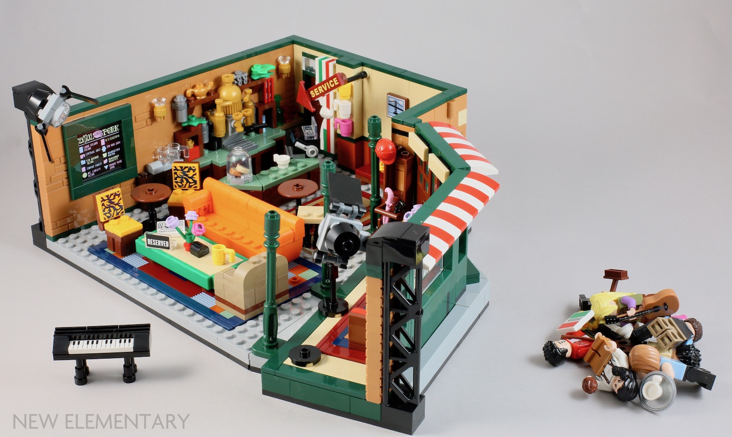 21319 Friends Central Perk LEGO set officially unveiled! - Jay's Brick Blog