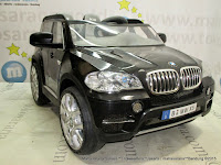 Mobil Mainan Aki Junior JB15 BMW X5 Lisensi Black