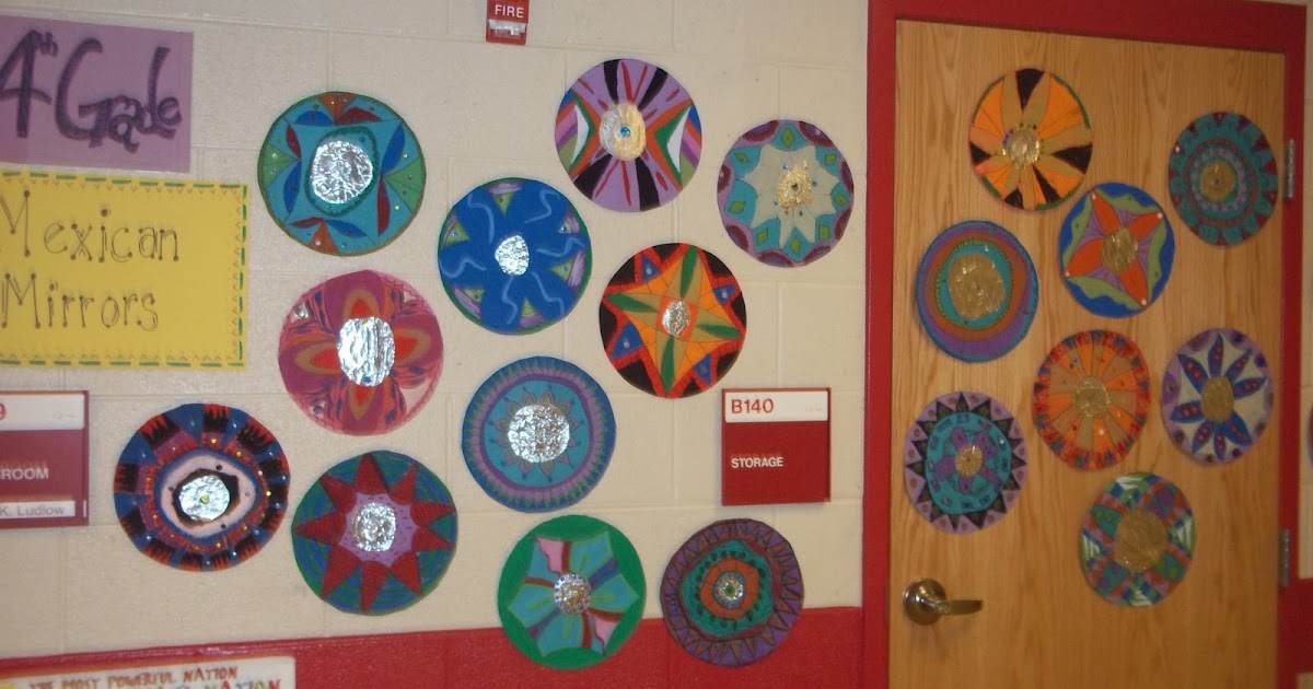 Happily Ever After...An Art Teacher's Fairy Teal: Mexican Mirrors