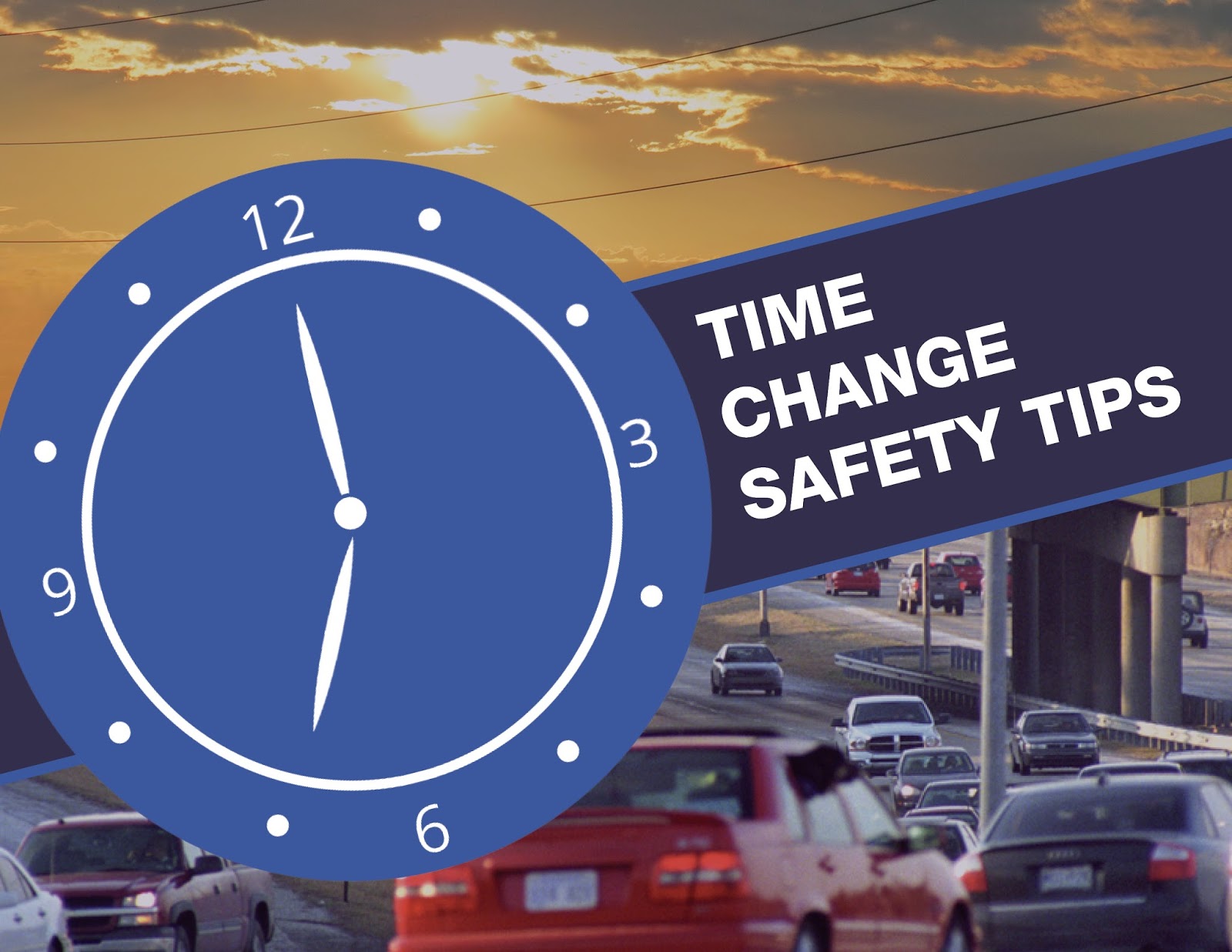 Kansas Transportation Time change safety tips
