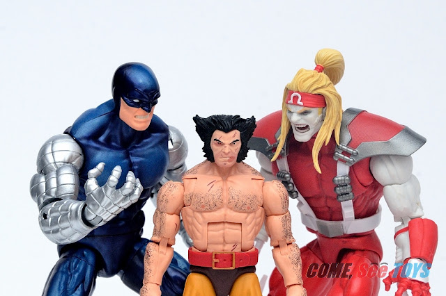Marvel Legends Series Wolverine 5-Pack Cyber, Omega Red & Wolverine