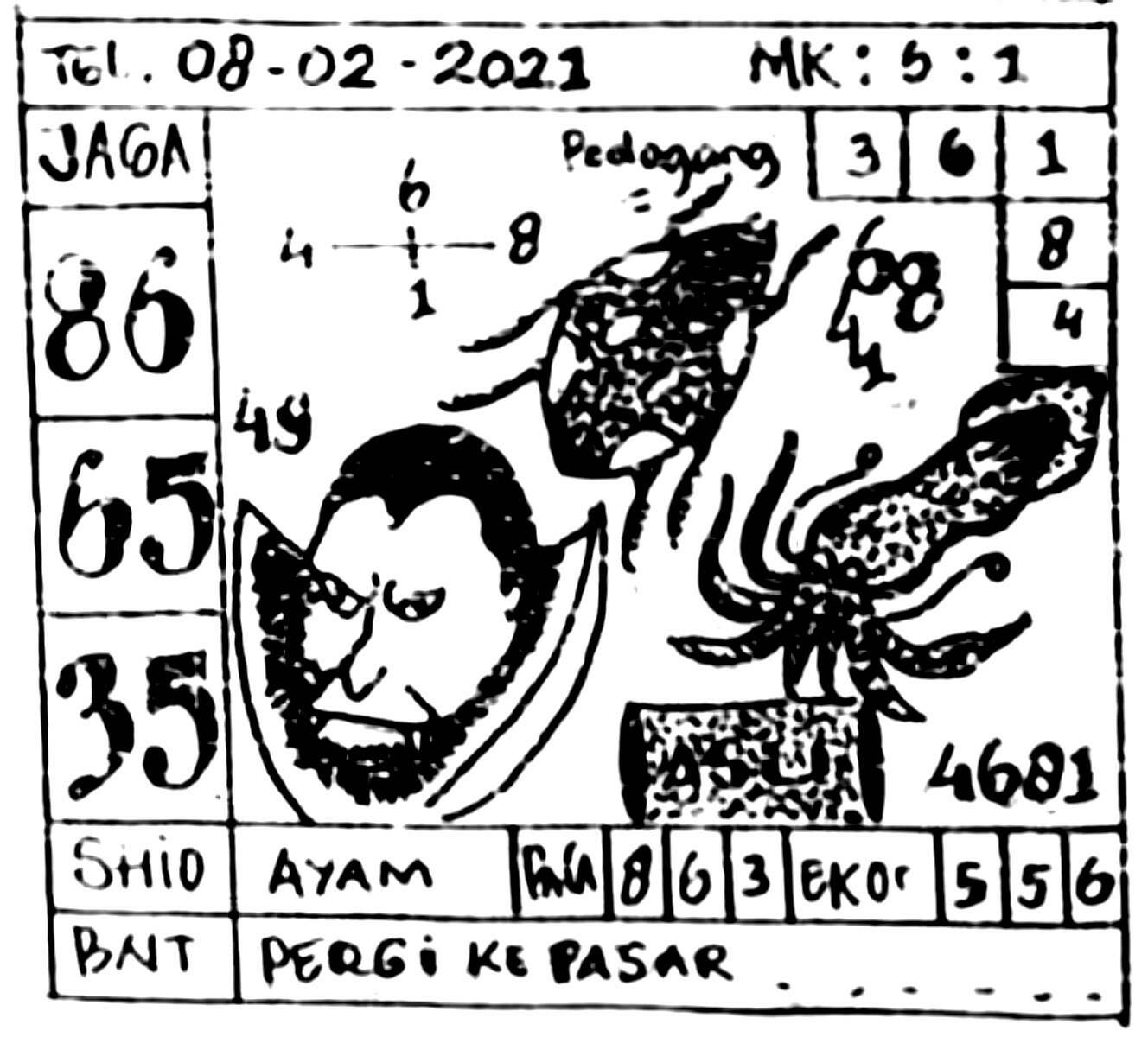 11 Syair bd 8 februari 2020