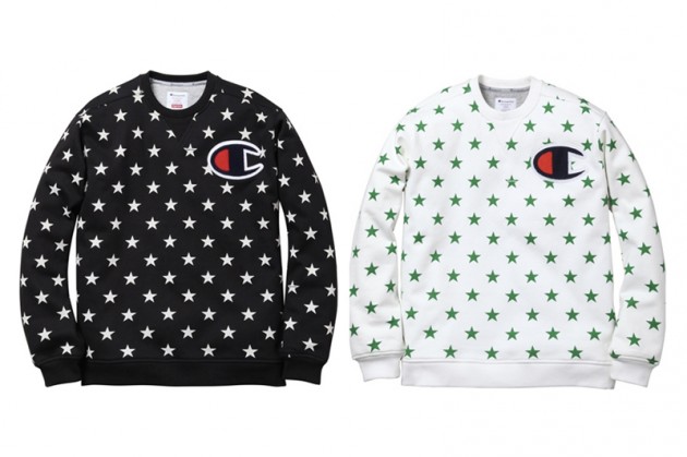 The Baked Apple: Supreme x Champion Parka and Crewneck