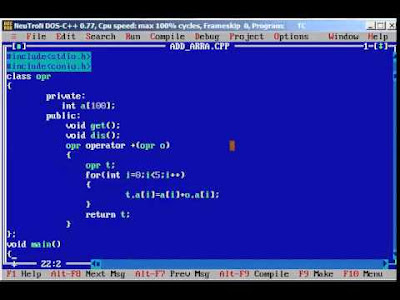 C++ program fro addition of two numbers using function overloading.