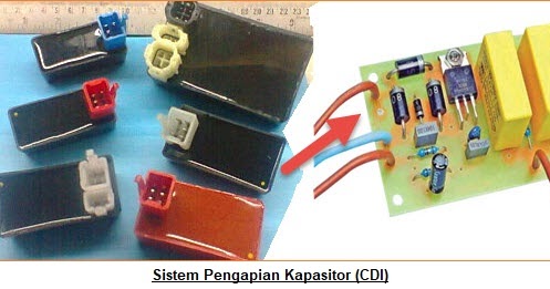 Cara Kerja Pengapian CDI (Capacitor Discharge Ignition), Kelebihan dan