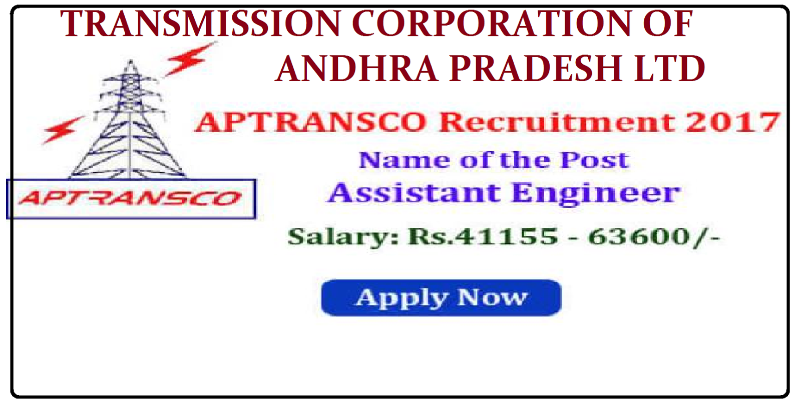 Recruitment Notification For The Posts Of Asst Engineers In Ap