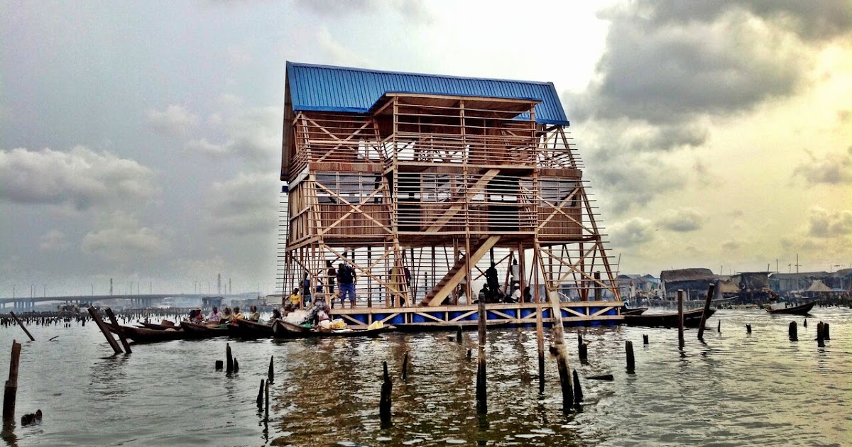 Ropes and Poles: Floating School in Lagos, Nigeria: Rafts in architecture