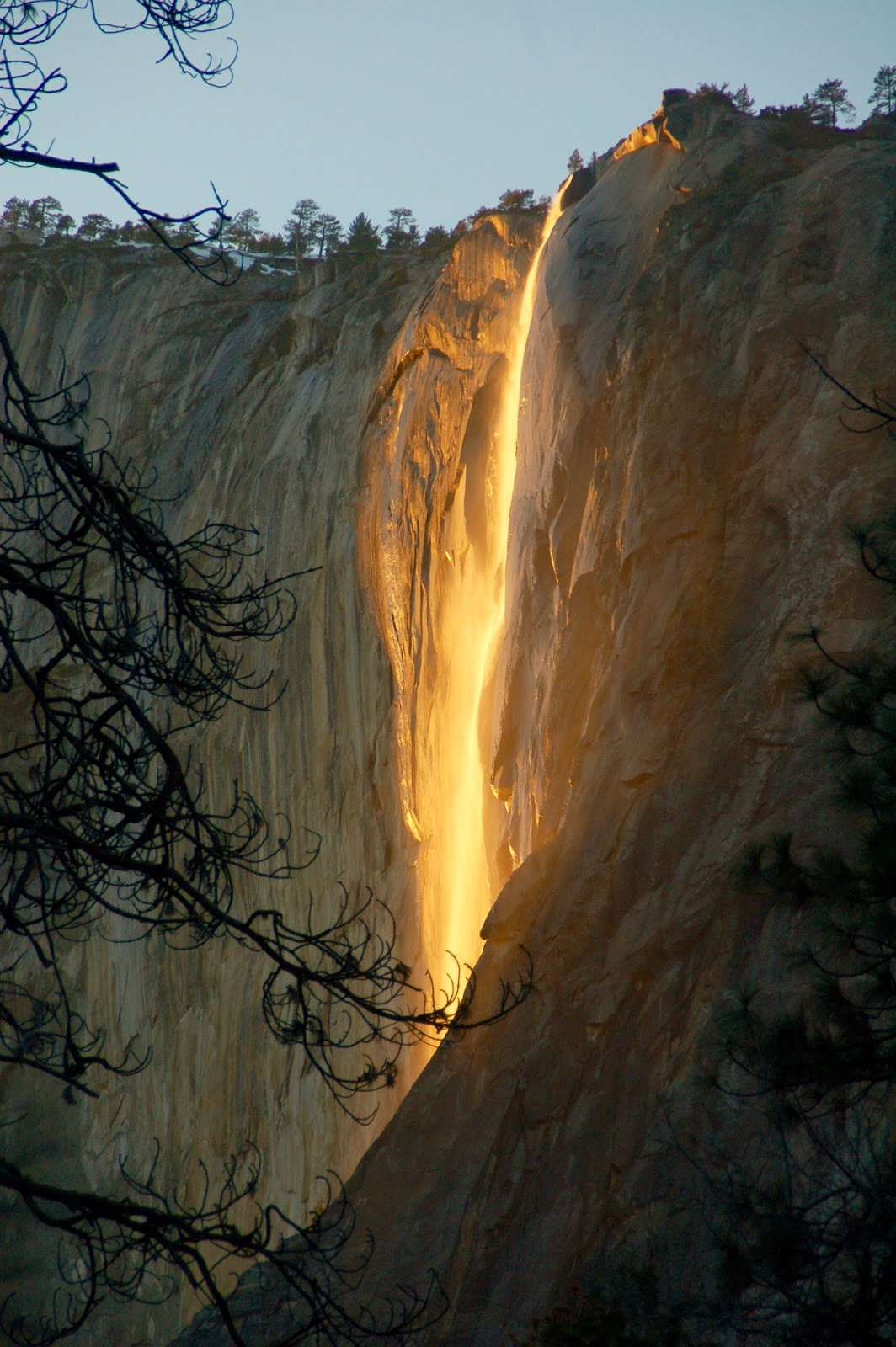 The Minnesota Forecaster Firefall at Yosemite A Rare Spectacle