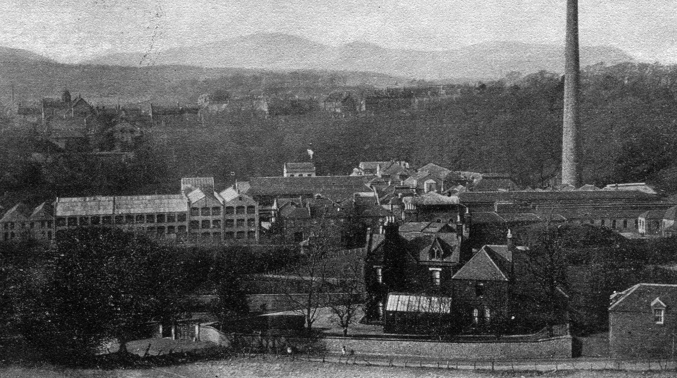 Tour Scotland Old Photograph Valleyfield Paper Mills Penicuik Scotland