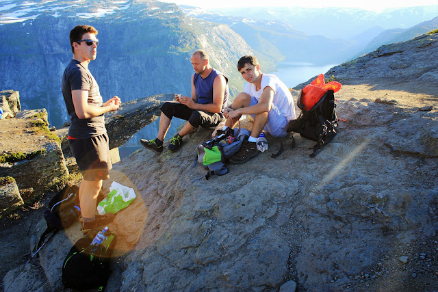 Język Trolla Norwegia Trolltunga