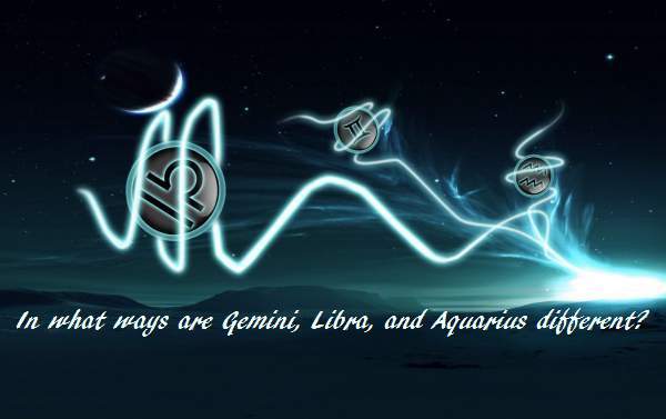 Astrology Air Signs, Horoscope Today, Gemini, Libra, Aquarius.