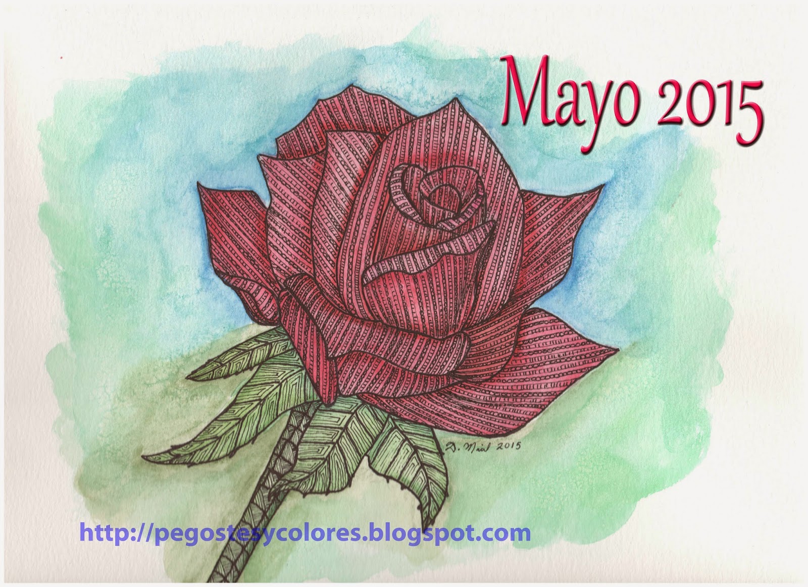 Pegostes y Colores: Portada de Mayo 2015