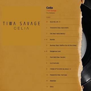 [Album] Tiwa Savage – Celia
