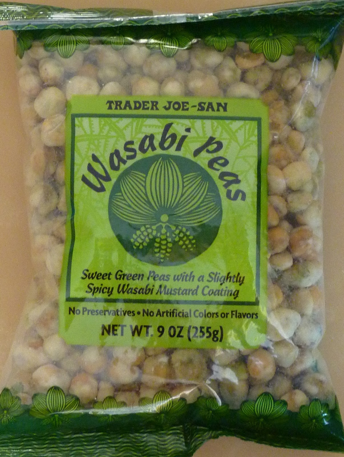 What's Good at Trader Joe's? Trader JoeSan's Wasabi Peas