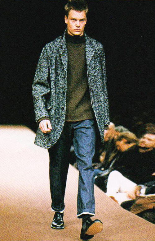 大人気商品 コムデギャルソンオムプリュス 1998SS 薄手ニット ブラウン