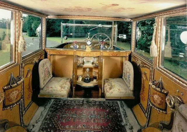 rolls royce phantom 1936 interior