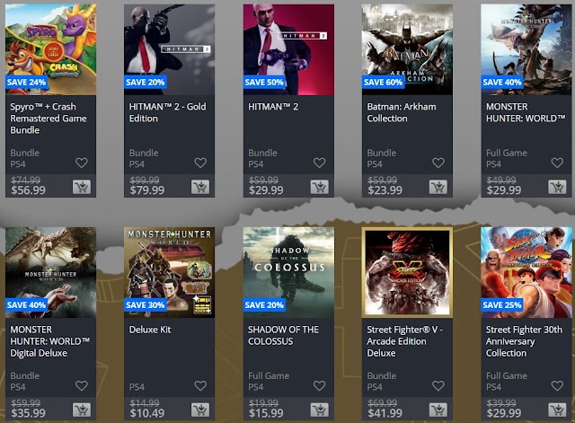 سوني تطلق أكبر حملة تخفيضات على متجر PlayStation Store ، إليكم القائمة من هنا ..