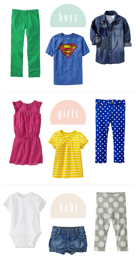 CUP OF JO: Old Navy kids and baby