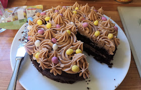 Easter choclooate cake