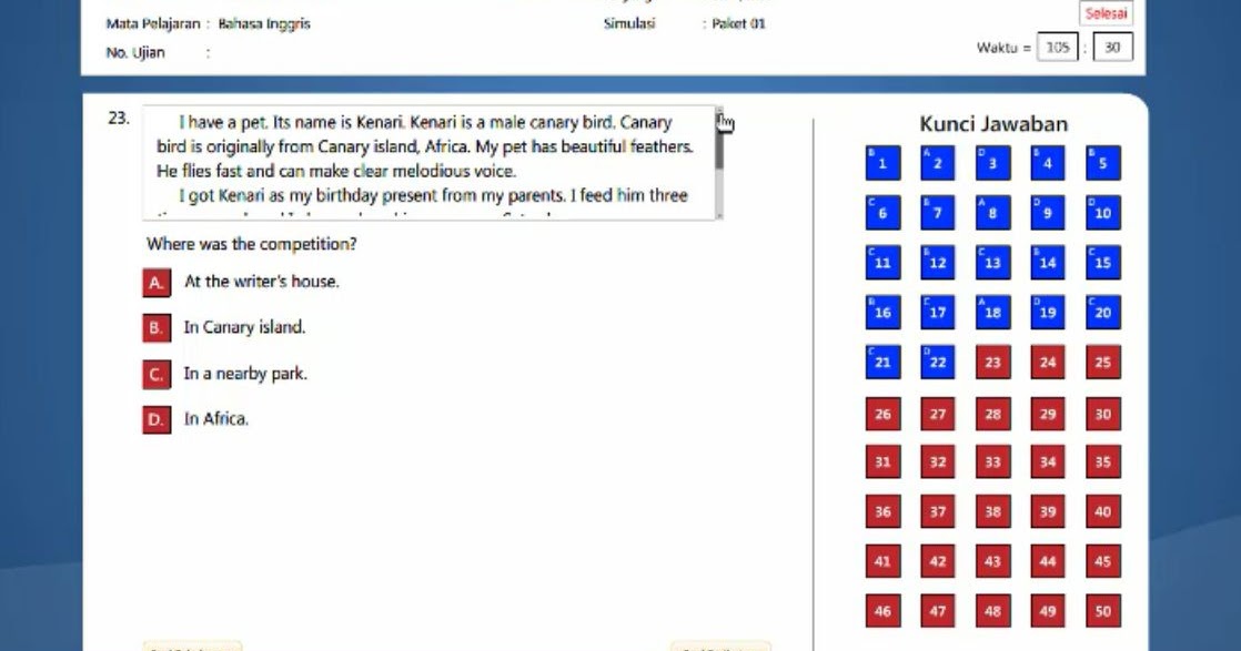 58 DOWNLOAD KISI UNBK BAHASA INGGRIS SMP 2019 UNBK 58 DOWNLOAD KISI UNBK BAHASA INGGRIS SMP 2019 UNBK