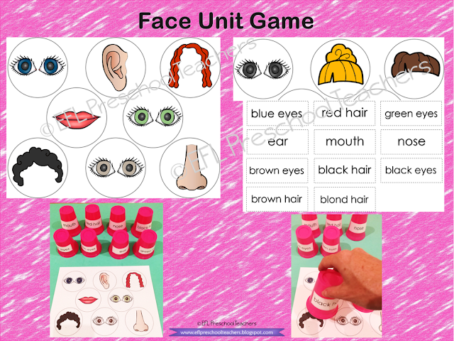 Face Unit  Matching Game