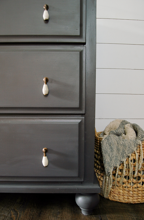 Take Two 20.00 Goodwill Dresser Makeover Little House of Four Creating a beautiful home