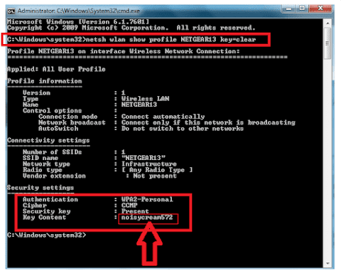 How to find saved wifi password using cmd (Command Prompt)