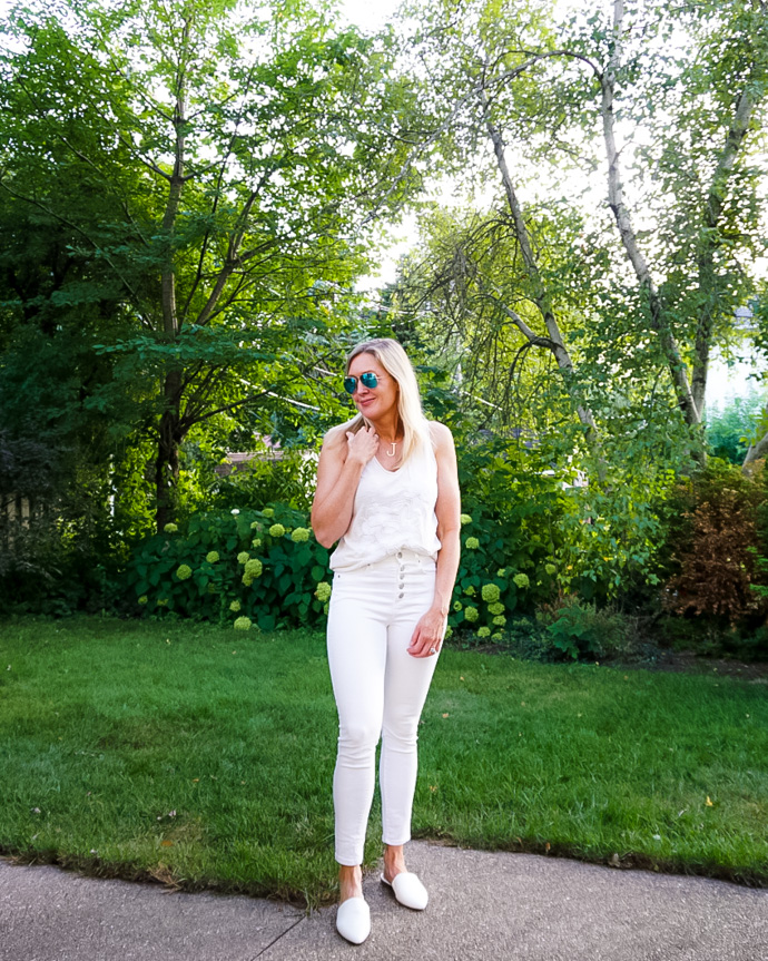 White Monochrome Outfit