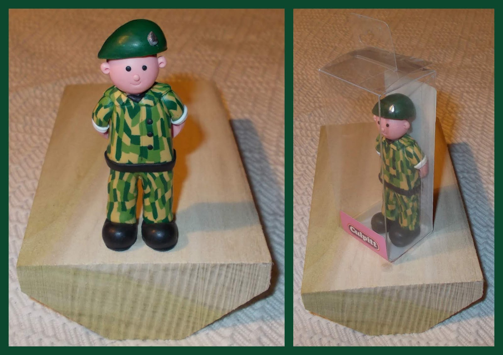 Small Scale World C Is For Culpitt S Crafted Clay Combat Cake Curio