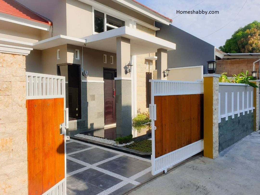 Kombinasi Warna Cat Pagar Rumah yang Cocok Untuk Tahun Ini ~ Homeshabby