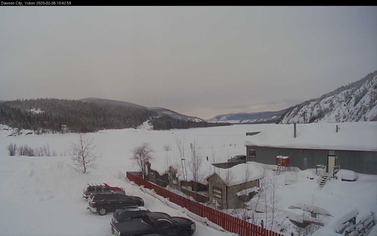 Deep Cold Alaska Weather & Climate Yukon Frozen at Dawson