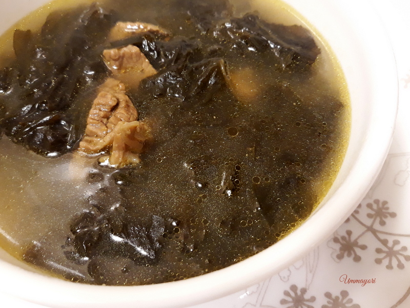 Korean Seaweed Soup (Instant Pot)