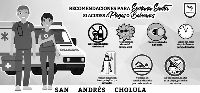 Protección Civil realiza supervisión a balnearios de San Andrés Cholula