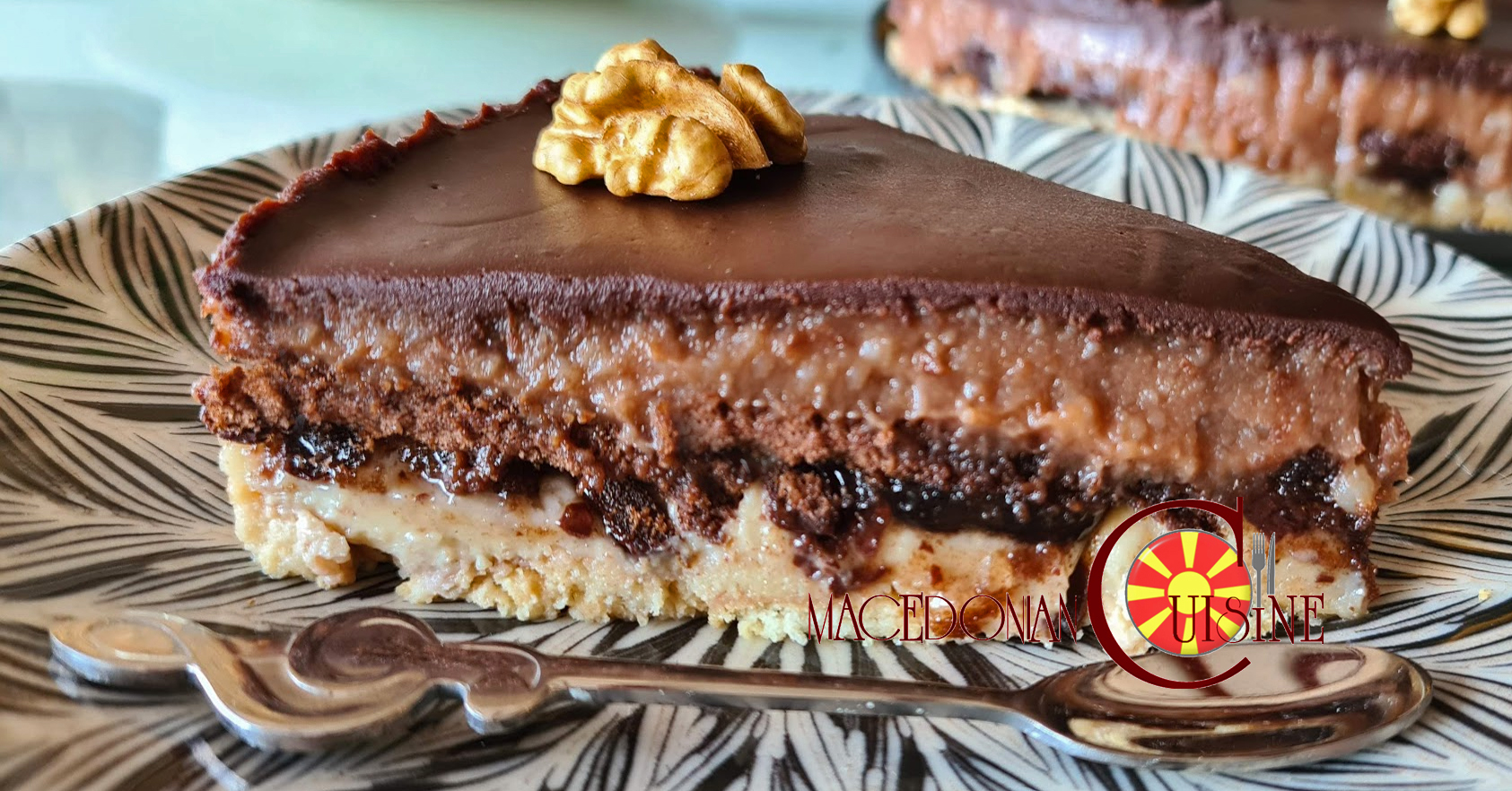 JAFFA CAKE WITH 2 CREAM FILLINGS (NO BAKING) ~ Macedonian Cuisine