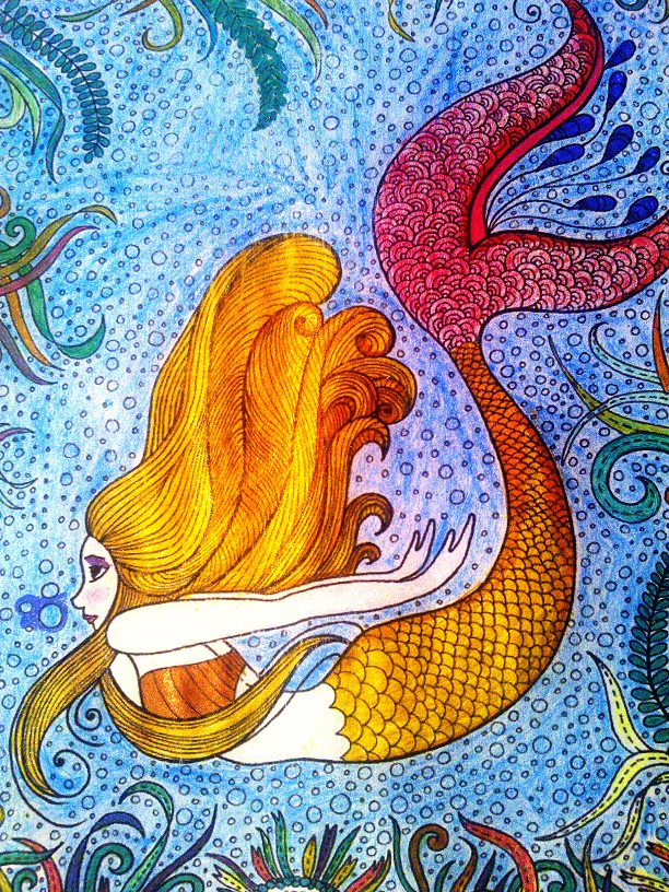 مطبوعات للتلوين للكبار و الصغار adult coloring sea