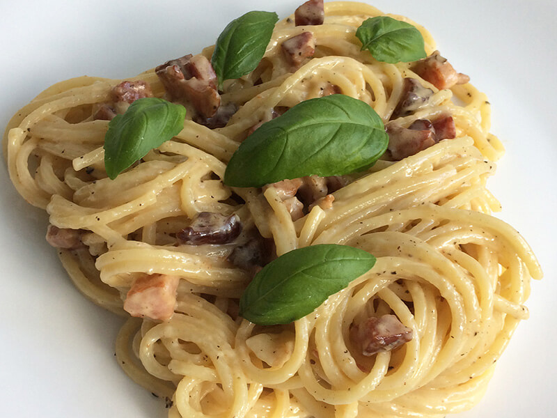 Spaghetti carbonara