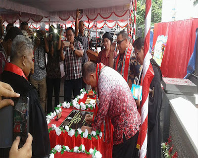 Ketua Sinode GPM Resmikan Gedung Gereja Bukit Kasih 2 gereja resmi