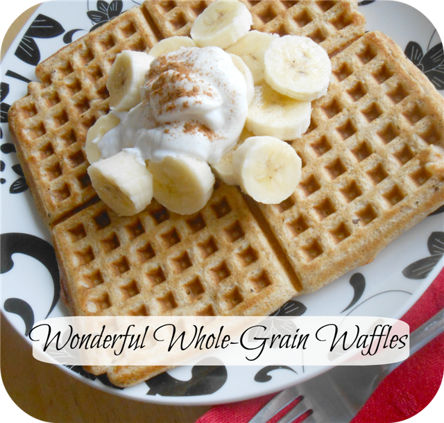 The Better Baker Wonderful WholeGrain Waffles