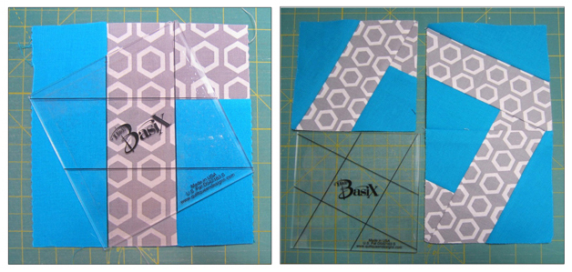 Modern Quilt - BasiX Template - Geometric Prints - Quilting