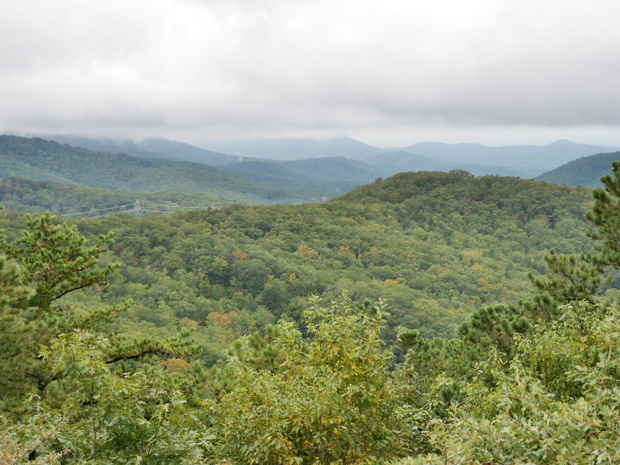 American Travel Journal Rockfish Gap to Swift Run Gap Skyline Drive