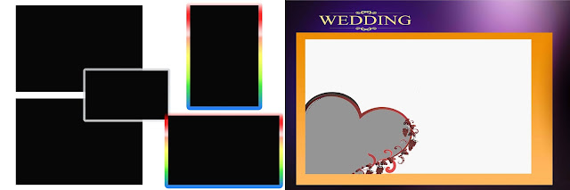 Free Download 12x36 psd Wedding Creative Album Design Templates Background VOL=06 Collection