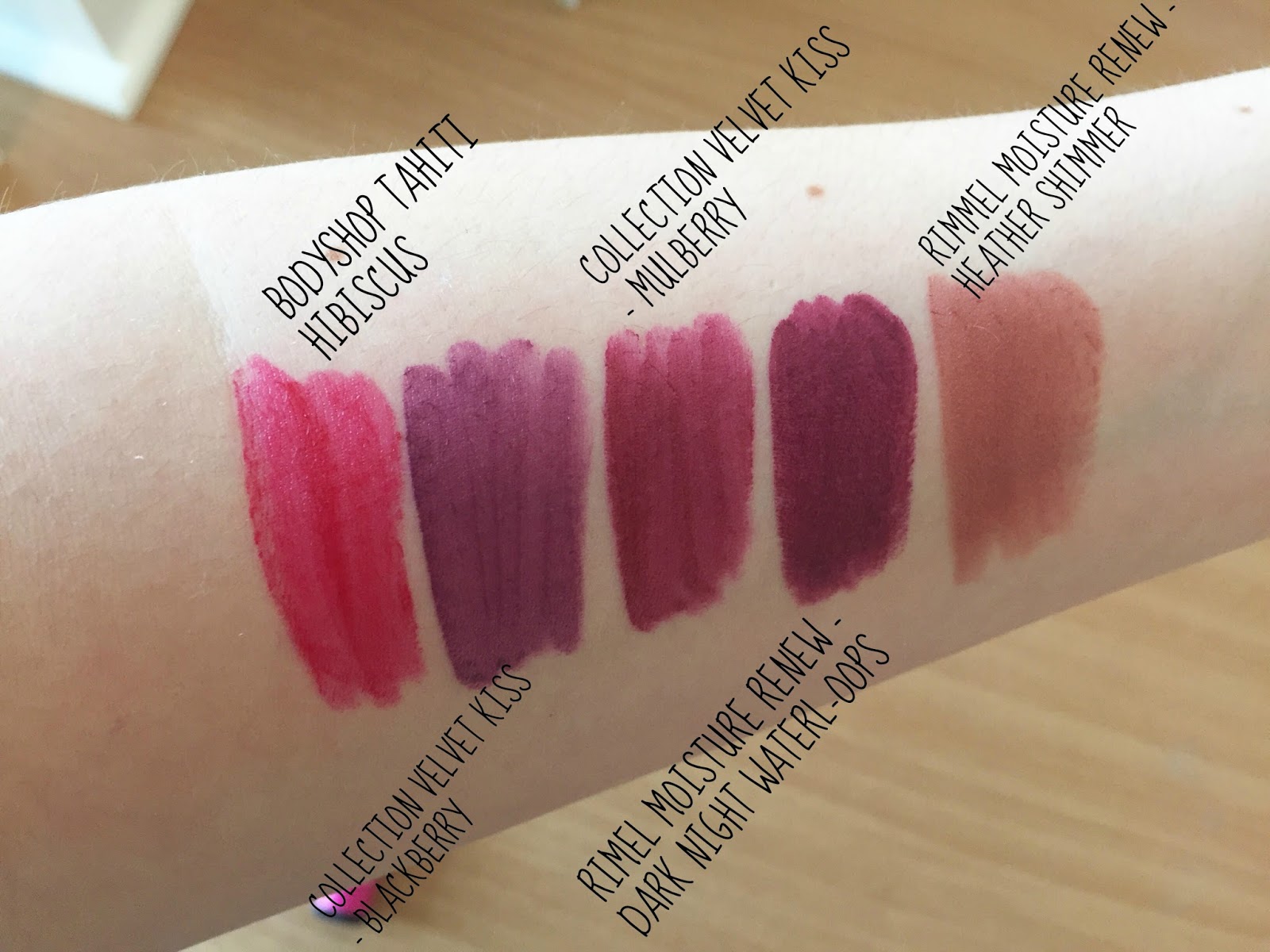 Lipstick Collection 2017 Chelsea Loves