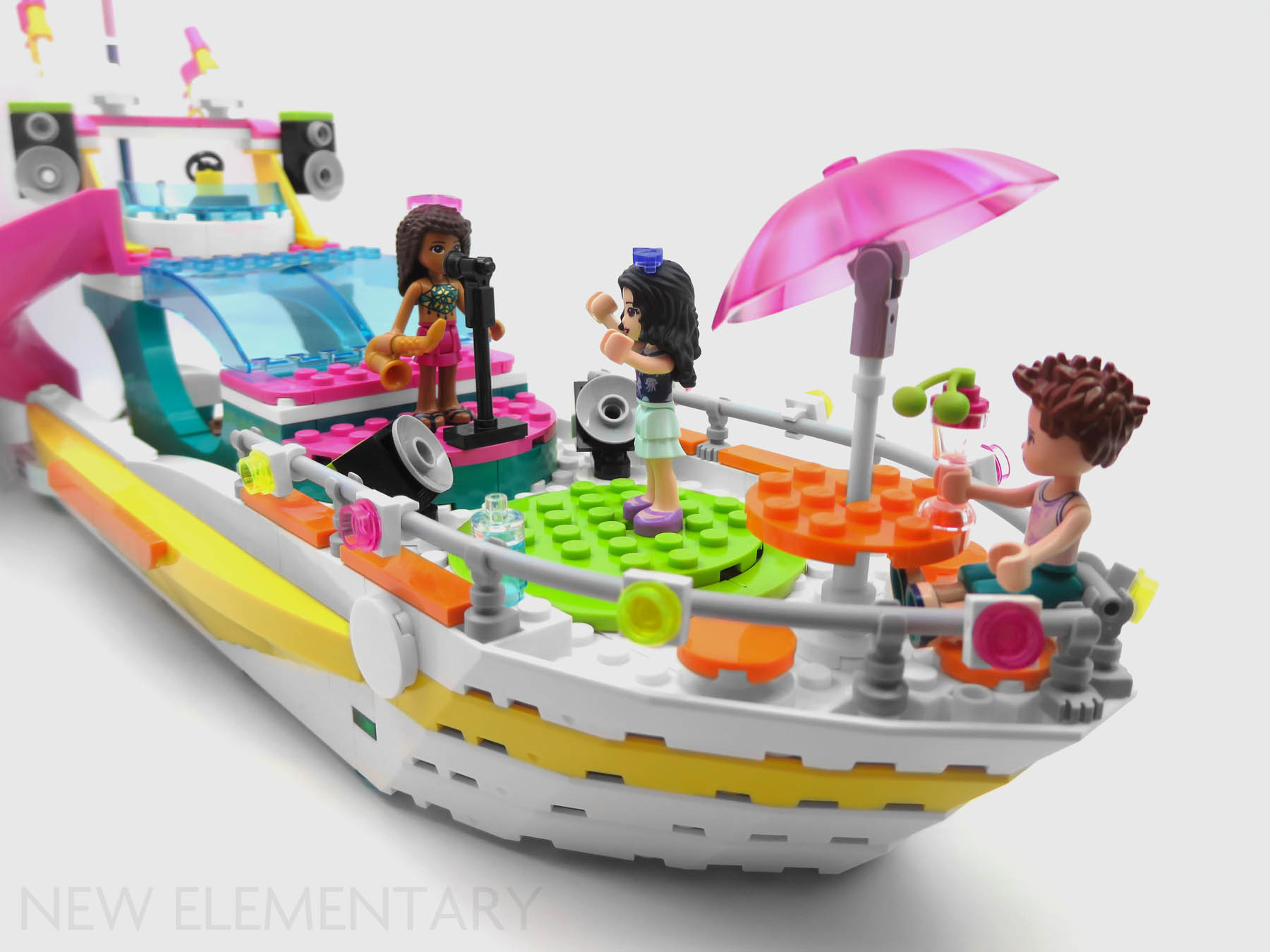 LEGO® Friends review | 41433 Elementary: sets New & techniques LEGO® build: alt Boat parts, Party and