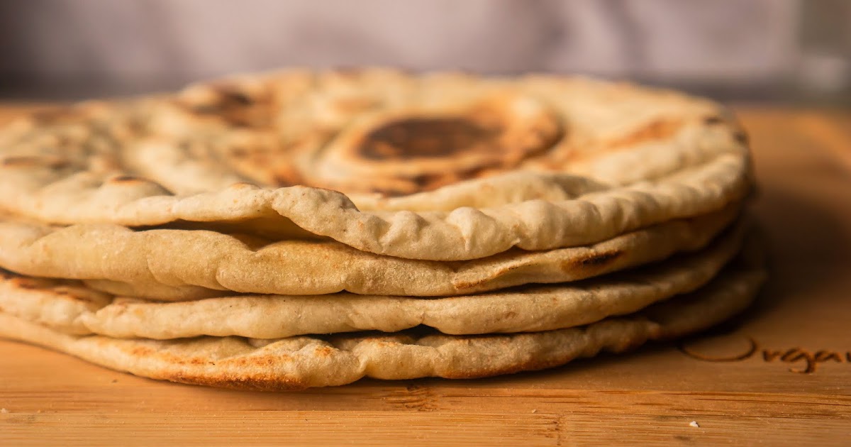 Homemade Shawarma Bread / Pita Bread Pan & Oven Method Hungry for Goodies