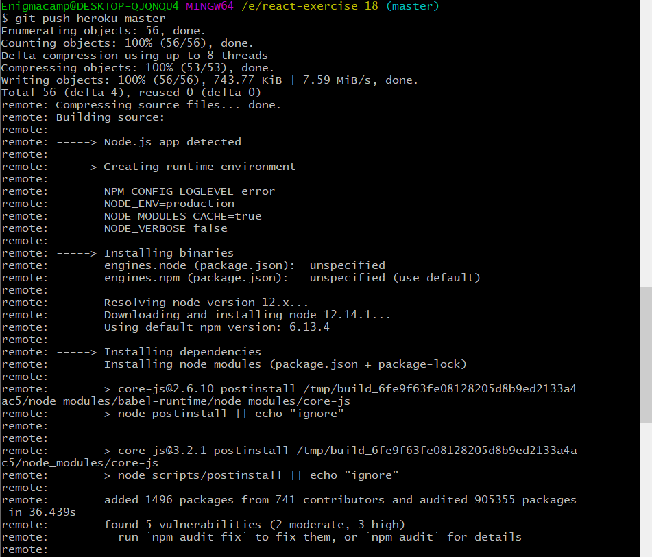 How to upload project on heroku Learning